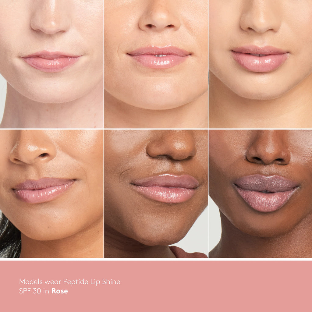 Peptide Lip Shine SPF 30-Rose